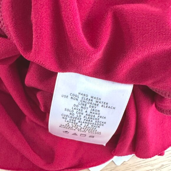 Magicsuit Solid Julia Tankini Swim Top Womens Size 12 Vamp Red NWT SW-2116 - Picture 12 of 12